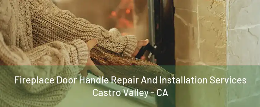 Fireplace Door Handle Repair And Installation Services Castro Valley - CA