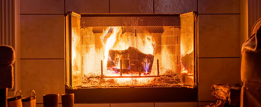 Mendota Hearth Landscape Fireplace Installation in Castro Valley, California